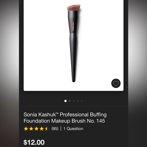 Sonia Kashuk N.145 Professional Collection Buffing Foundation Brush - Picture 2 of 2